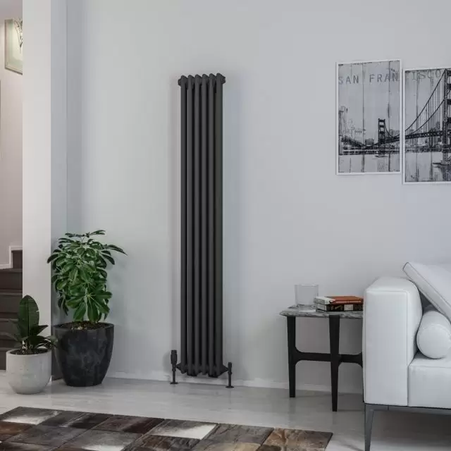 Alt Tag Template: Buy Eastbrook Rivassa Steel Matt Anthracite 2 Column Radiator 1800mm H x 293mm W Central Heating by Eastbrook for only £313.92 in Radiators, Eastbrook Co., Column Radiators, 2000 to 2500 BTUs Radiators at Main Website Store, Main Website. Shop Now