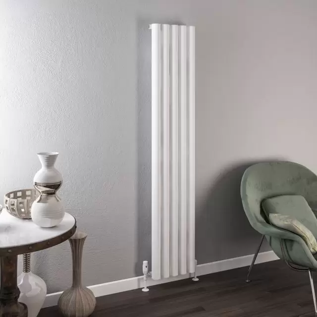 Alt Tag Template: Buy Eastbrook Burford Vertical Aluminium Radiator 1800mm H x 275mm W Matt White - Dual Fuel Standard by Eastbrook for only £530.05 in Eastbrook Co., Dual Fuel Standard Vertical Radiators at Main Website Store, Main Website. Shop Now