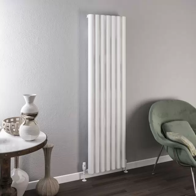 Alt Tag Template: Buy Eastbrook Burford Vertical Aluminium Radiator 1800mm H x 485mm W Matt White - Electric Only Standard by Eastbrook for only £726.59 in Eastbrook Co., Electric Standard Radiators Vertical at Main Website Store, Main Website. Shop Now