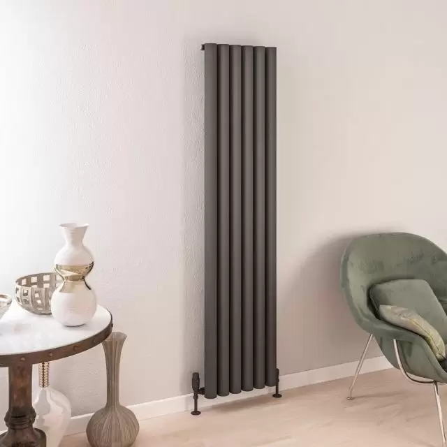 Alt Tag Template: Buy Eastbrook Burford Vertical Aluminium Radiator 1800mm H x 415mm W Matt Anthracite - Central Heating by Eastbrook for only £566.85 in Radiators, Aluminium Radiators, View All Radiators, Eastbrook Co., Eastbrook Co. Radiators at Main Website Store, Main Website. Shop Now