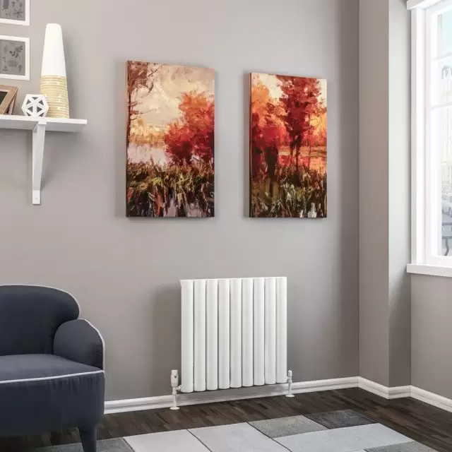 Alt Tag Template: Buy Eastbrook Kelmscott Horizontal Aluminium Radiator 600mm H x 625mm W - Matt White - Electric Only Standard by Eastbrook for only £480.32 in Eastbrook Co., Electric Standard Radiators Horizontal at Main Website Store, Main Website. Shop Now