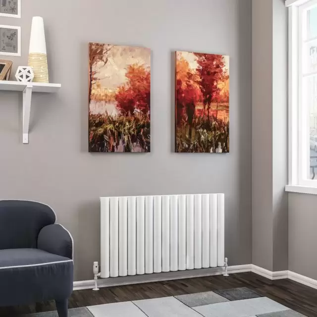 Alt Tag Template: Buy Eastbrook Kelmscott Horizontal Aluminium Radiator 600mm x 1045mm - Matt White - Electric Only Thermostatic by Eastbrook for only £755.55 in Radiators, View All Radiators, Eastbrook Co. at Main Website Store, Main Website. Shop Now