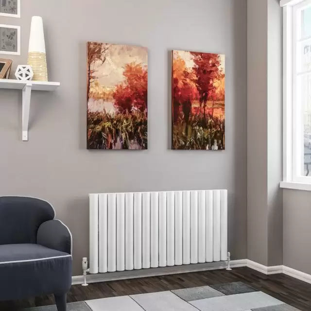 Alt Tag Template: Buy Eastbrook Kelmscott Horizontal Aluminium Radiator 600mm H x 1185mm W - Matt White - Electric Only Standrad by Eastbrook for only £808.13 in Eastbrook Co., Electric Standard Radiators Horizontal at Main Website Store, Main Website. Shop Now