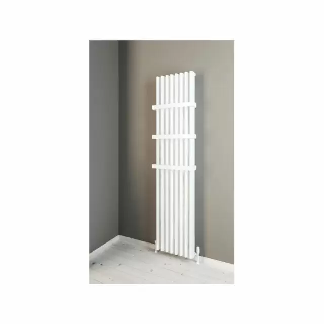 Alt Tag Template: Buy Eastbrook Witney 1800mm H x 470mm W Vertical Aluminium Radiator Matt White - Dual Fuel Thermostatic by Eastbrook for only £972.96 in Eastbrook Co., Dual Fuel Thermostatic Vertical Radiators at Main Website Store, Main Website. Shop Now