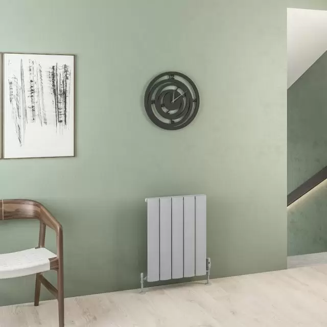 Alt Tag Template: Buy Eastbrook Malmesbury 600mm H x 470mm W Horizontal Aluminium Radiator Matt Grey - Electric Only Thermostatic by Eastbrook for only £346.21 in Eastbrook Co., Electric Thermostatic Horizontal Radiators at Main Website Store, Main Website. Shop Now