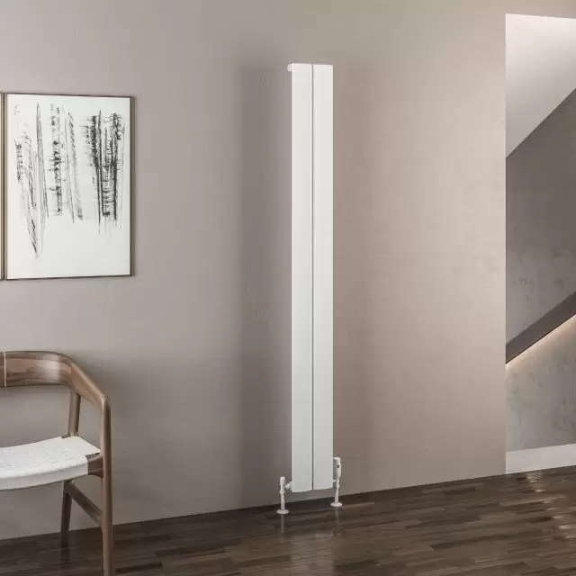 Alt Tag Template: Buy Eastbrook Malmesbury 1800mm H x 185mm W Vertical Aluminium Radiator Matt White - Central Heating by Eastbrook for only £237.12 in Radiators, Aluminium Radiators, View All Radiators, Eastbrook Co., Eastbrook Co. Radiators at Main Website Store, Main Website. Shop Now