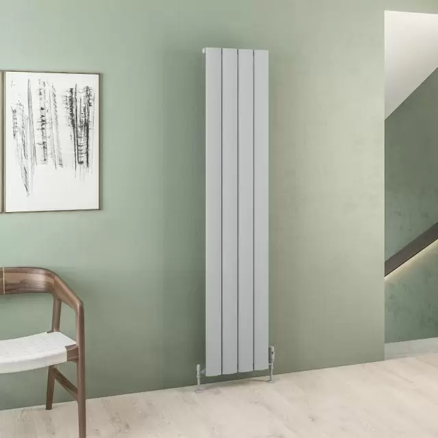 Alt Tag Template: Buy Eastbrook Malmesbury 1800mm H x 375mm W Vertical Aluminium Radiator Matt Grey - Central Heating by Eastbrook for only £394.82 in Radiators, Aluminium Radiators, View All Radiators, Eastbrook Co., Eastbrook Co. Radiators at Main Website Store, Main Website. Shop Now