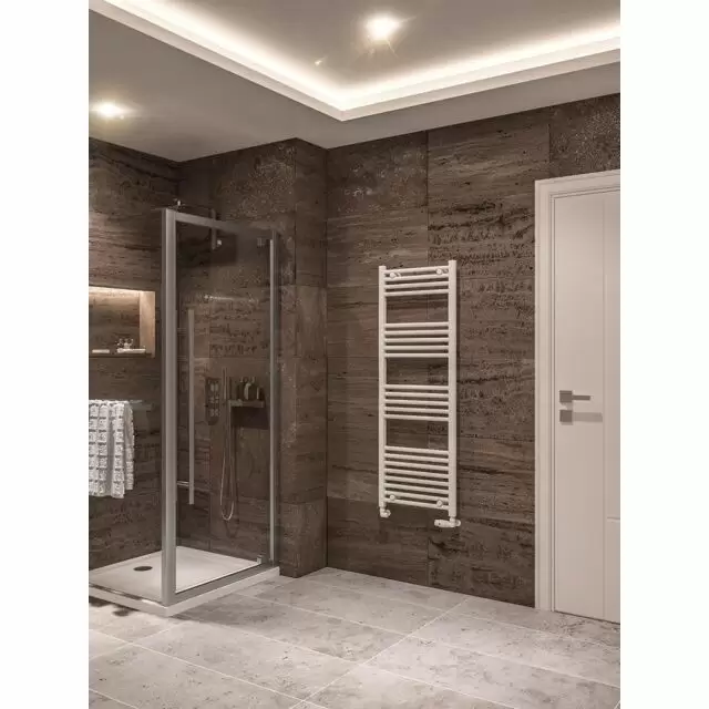 Alt Tag Template: Buy Eastbrook Wingrave Straight Gloss White Towel Rail 1400 x 500 by Eastbrook for only £117.18 in Towel Rails, Eastbrook Co., Heated Towel Rails Ladder Style, White Ladder Heated Towel Rails, Straight White Heated Towel Rails at Main Website Store, Main Website. Shop Now