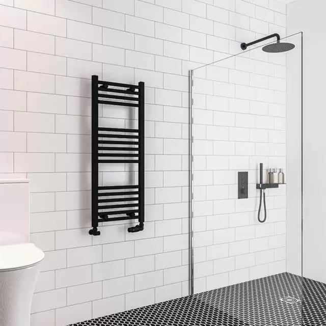 Alt Tag Template: Buy Eastbrook Wingrave Steel Matt Black Straight Heated Towel Rail 1000mm H x 400mm W Central Heating by Eastbrook for only £95.68 in Towel Rails, Eastbrook Co., Heated Towel Rails Ladder Style, Eastbrook Co. Heated Towel Rails, Black Ladder Heated Towel Rails at Main Website Store, Main Website. Shop Now