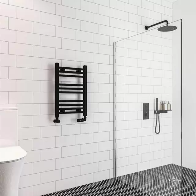 Alt Tag Template: Buy Eastbrook Wingrave Steel Matt Black Straight Heated Towel Rail 600mm H x 400mm W Central Heating by Eastbrook for only £77.76 in Towel Rails, Eastbrook Co., Heated Towel Rails Ladder Style, Eastbrook Co. Heated Towel Rails, Black Ladder Heated Towel Rails at Main Website Store, Main Website. Shop Now
