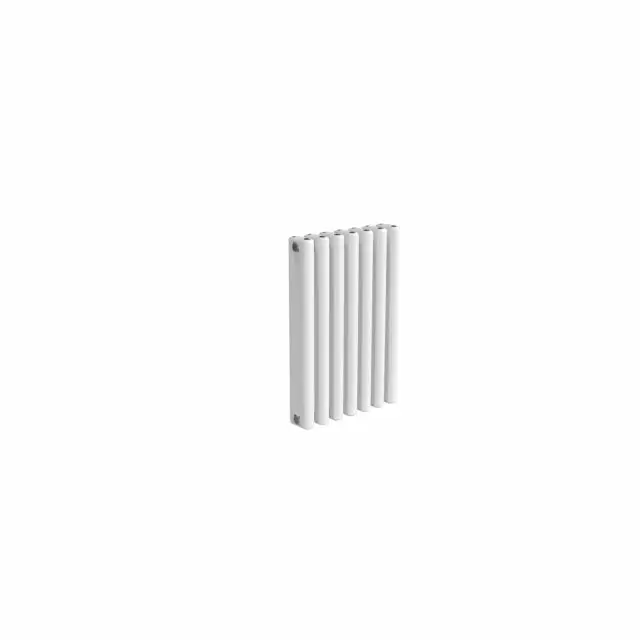 Alt Tag Template: Buy Reina Alco Aluminium White Horizontal Designer Radiator 600mm H x 400mm W - Dual Fuel - Thermostatic by Reina for only £351.60 in Dual Fuel Thermostatic Horizontal Radiators at Main Website Store, Main Website. Shop Now