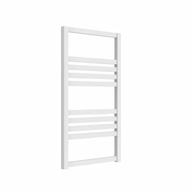 Alt Tag Template: Buy Reina Bolca Aluminium Designer Heated Towel Rail 870mm H x 485mm W White Central Heating by Reina for only £261.89 in Reina, 2500 to 3000 BTUs Towel Rails at Main Website Store, Main Website. Shop Now