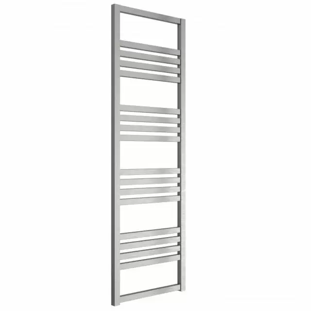Alt Tag Template: Buy Reina Bolca Aluminium Designer Heated Towel Rail 1530mm H x 485mm W White Electric Only - Thermostatic by Reina for only £538.96 in Reina, Electric Thermostatic Towel Rails Vertical at Main Website Store, Main Website. Shop Now