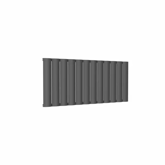 Alt Tag Template: Buy Reina Belva Aluminium Anthracite Single Panel Horizontal Designer Radiator 600mm H x 1244mm W - Dual Fuel-Thermostatic by Reina for only £435.02 in Shop By Brand, Radiators, Dual Fuel Radiators, View All Radiators, Reina, Dual Fuel Thermostatic Radiators, Dual Fuel Thermostatic Horizontal Radiators at Main Website Store, Main Website. Shop Now