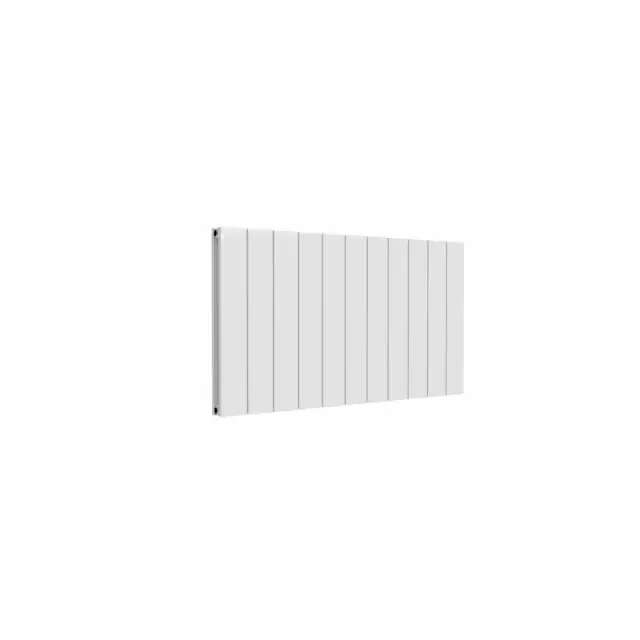 Alt Tag Template: Buy Reina Casina Aluminium White Double Panel Horizontal Designer Radiator 600mm H x 1040mm W - Dual Fuel - Standard by Reina for only £655.44 in Reina, Dual Fuel Standard Horizontal Radiators at Main Website Store, Main Website. Shop Now