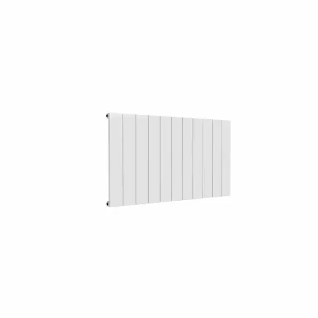 Alt Tag Template: Buy Reina Casina Aluminium White Single Panel Horizontal Designer Radiator 600mm x 1040mm - Dual Fuel - Standard by Reina for only £469.44 in Reina, Dual Fuel Standard Horizontal Radiators at Main Website Store, Main Website. Shop Now