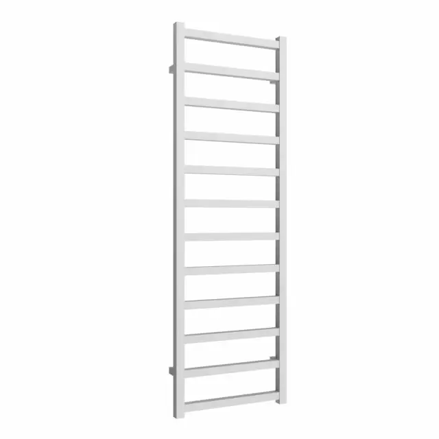 Alt Tag Template: Buy Reina Fano Aluminium Designer Heated Towel Rail 1500mm H x 485mm W White Dual Fuel - Standard by Reina for only £424.80 in Reina, Dual Fuel Standard Towel Rails at Main Website Store, Main Website. Shop Now