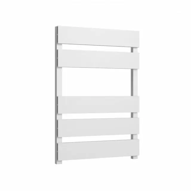 Alt Tag Template: Buy Reina Fermo Aluminium Designer Heated Towel Rail 710mm H x 480mm W White Electric Only - Thermostatic by Reina for only £315.76 in Reina, Electric Thermostatic Towel Rails Vertical at Main Website Store, Main Website. Shop Now