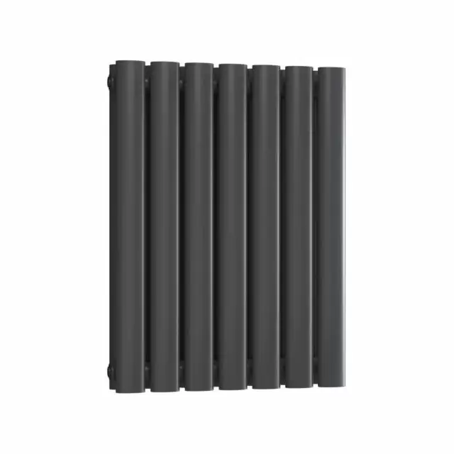 Alt Tag Template: Buy Reina Neval Aluminium Double Panel Horizontal Radiator 600mm H x 404mm W Anthracite Central Heating by Reina for only £290.16 in Radiators, Reina, Designer Radiators, Horizontal Designer Radiators, 3000 to 3500 BTUs Radiators, Reina Designer Radiators, Aluminium Horizontal Designer Radiators at Main Website Store, Main Website. Shop Now
