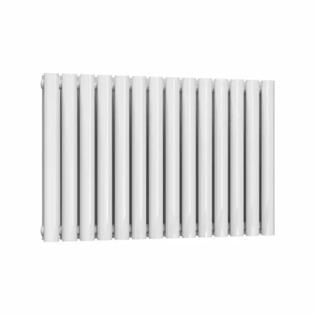 Alt Tag Template: Buy Reina Neval Aluminium Double Panel Horizontal Radiator 600mm H x 817mm W White Dual Fuel Thermostatic by Reina for only £670.56 in Radiators, Dual Fuel Radiators, View All Radiators, Reina, Dual Fuel Thermostatic Radiators, Reina Designer Radiators, Dual Fuel Thermostatic Horizontal Radiators at Main Website Store, Main Website. Shop Now