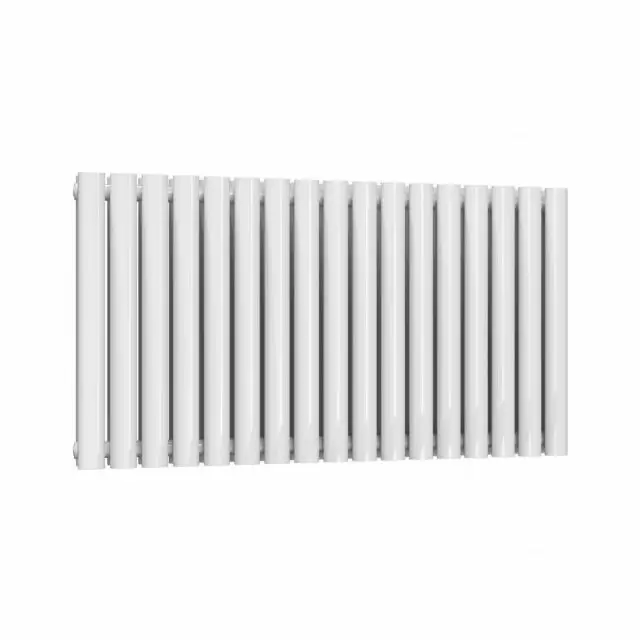 Alt Tag Template: Buy Reina Neval Aluminium Double Panel Horizontal Radiator 600mm H x 994mm W White Dual Fuel Thermostatic by Reina for only £774.72 in Reina, Reina Designer Radiators, Dual Fuel Thermostatic Horizontal Radiators at Main Website Store, Main Website. Shop Now