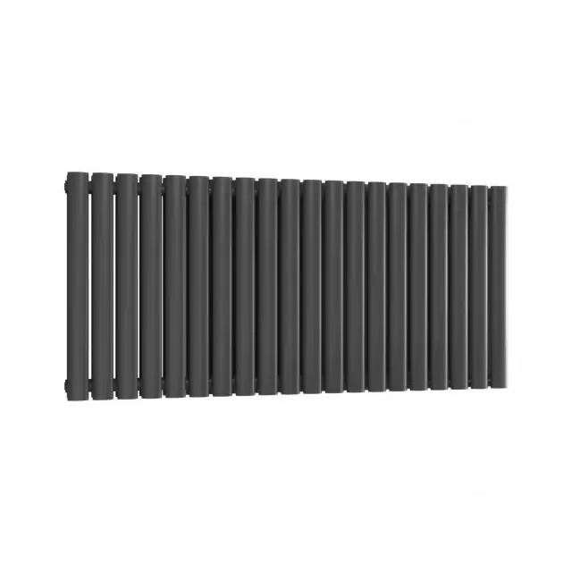 Alt Tag Template: Buy Reina Neval Aluminium Double Panel Horizontal Radiator 600mm H x 1171mm W Anthracite Central Heating by Reina for only £766.32 in Reina, 6000 to 7000 BTUs Radiators, Reina Designer Radiators at Main Website Store, Main Website. Shop Now