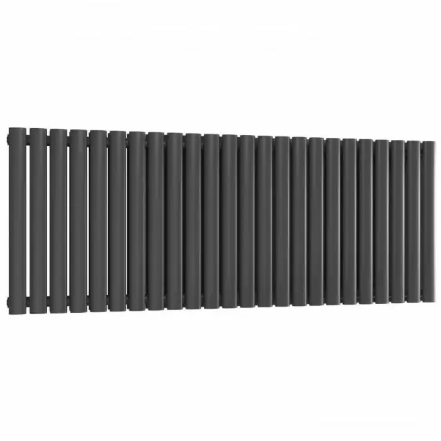 Alt Tag Template: Buy Reina Neval Aluminium Double Panel Horizontal Radiator 600mm H x 1407mm W Anthracite Dual Fuel Thermostatic by Reina for only £1,035.12 in Reina, Reina Designer Radiators, Dual Fuel Thermostatic Horizontal Radiators at Main Website Store, Main Website. Shop Now
