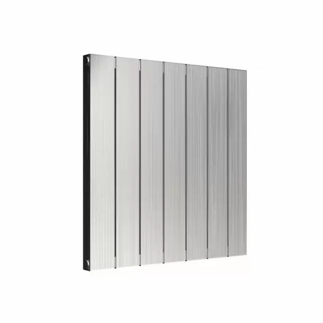 Alt Tag Template: Buy Reina Polito Aluminium Horizontal Radiator 600mm H x 584mm W Polished Central Heating by Reina for only £219.28 in Reina, 3000 to 3500 BTUs Radiators at Main Website Store, Main Website. Shop Now