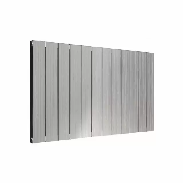 Alt Tag Template: Buy Reina Polito Aluminium Horizontal Radiator 600mm H x 1004mm W Polished Dual Fuel Thermostatic by Reina for only £444.00 in Reina, Dual Fuel Thermostatic Horizontal Radiators at Main Website Store, Main Website. Shop Now