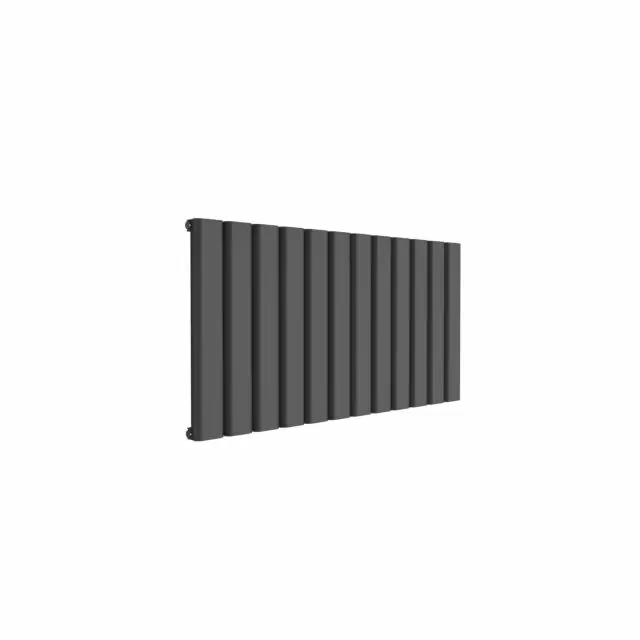 Alt Tag Template: Buy Reina Vicari Aluminium Anthracite Single Panel Horizontal Designer Radiator 600mm H x 1200mm W - Central Heating by Reina for only £471.70 in Aluminium Radiators, Reina, 4000 to 4500 BTUs Radiators at Main Website Store, Main Website. Shop Now