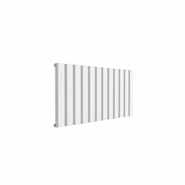 Alt Tag Template: Buy Reina Vicari Aluminium White Single Panel Horizontal Designer Radiator 600mm H x 1200mm W - Electric Only - Thermostatic by Reina for only £571.70 in Reina, Electric Thermostatic Horizontal Radiators at Main Website Store, Main Website. Shop Now