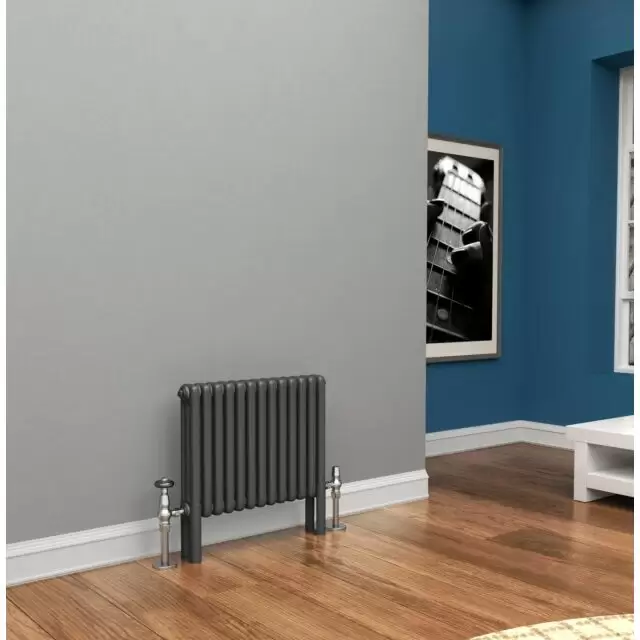 Alt Tag Template: Buy TradeRad Premium Anthracite Horizontal 3 Column Radiator 500mm H x 609mm W by TradeRad for only £247.52 in Shop By Brand, Radiators, TradeRad, Column Radiators, TradeRad Radiators, Horizontal Column Radiators, TradeRad Premium Horizontal Radiators, Anthracite Horizontal Column Radiators at Main Website Store, Main Website. Shop Now