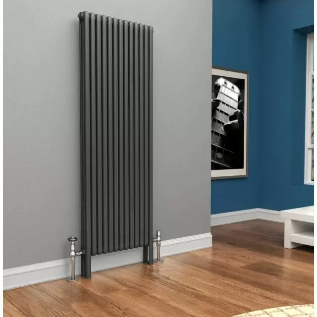 Alt Tag Template: Buy TradeRad Premium Anthracite Vertical 3 Column Radiator 1800mm H x 519mm W by TradeRad for only £535.04 in Autumn Sale, Radiators, TradeRad, View All Radiators, Column Radiators, Vertical Column Radiators, Anthracite Column Radiators Vertical at Main Website Store, Main Website. Shop Now
