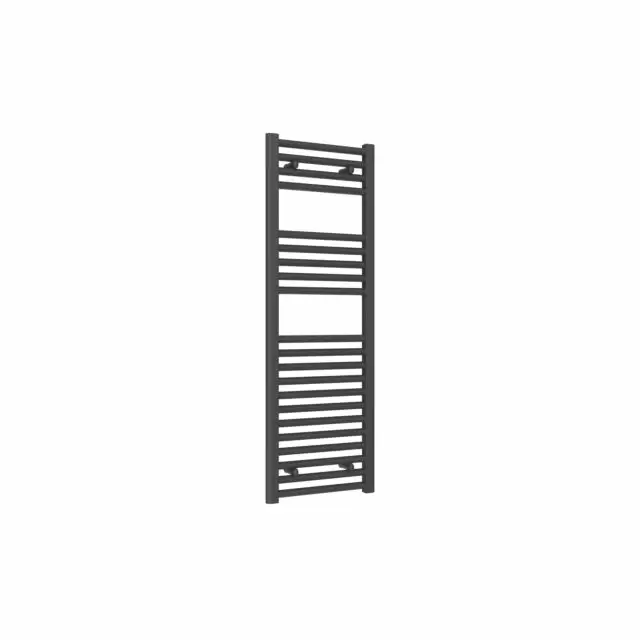 Alt Tag Template: Buy Reina Diva Steel Straight Anthracite Heated Towel Rail 1200mm H x 400mm W Dual Fuel - Thermostatic by Reina for only £226.02 in Reina, Dual Fuel Thermostatic Towel Rails at Main Website Store, Main Website. Shop Now