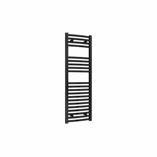 Alt Tag Template: Buy Reina Diva Steel Curved Black Heated Towel Rail 1200mm H x 400mm W Central Heating by Reina for only £92.01 in Shop Towel Rails by Heat Output (BTUs), Reina, 0 to 1500 BTUs Towel Rail, Black Ladder Heated Towel Rails, Black Curved Heated Towel Rails at Main Website Store, Main Website. Shop Now