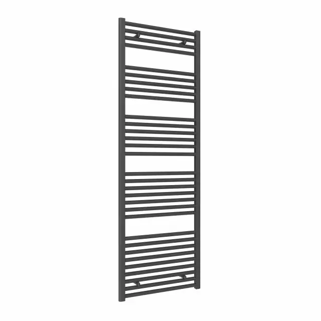 Alt Tag Template: Buy Reina Diva Steel Straight Anthracite Heated Towel Rail 1800mm H x 600mm W Electric Only - Thermostatic by Reina for only £240.44 in Reina, Electric Thermostatic Towel Rails Vertical at Main Website Store, Main Website. Shop Now
