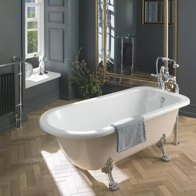 Alt Tag Template: Buy BC Designs MISTLEY Single Ended Bath With Feet Set 1 & Overflow 1700mm x 750mm by BC Designs for only £947.34 in Shop By Brand, Baths, Bath Size, BC Designs, Standard Baths, 1700mm Baths, BC Designs Baths, Straight Acrylic Baths, Bc Designs Single Ended Baths at Main Website Store, Main Website. Shop Now