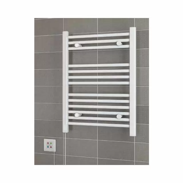 Alt Tag Template: Buy Eastbrook Biava Dry Element Steel White Heated Towel Rail 700mm H x 500mm W Electric Only - Standard by Eastbrook for only £234.82 in Towel Rails, Eastbrook Co., Heated Towel Rails Ladder Style, Electric Standard Designer Towel Rails, Eastbrook Co. Heated Towel Rails, White Ladder Heated Towel Rails, Straight White Heated Towel Rails at Main Website Store, Main Website. Shop Now