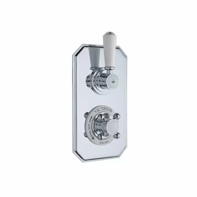 Alt Tag Template: Buy BC Design Victrion 1-Way Twin Concealed Shower Valve Chrome by BC Designs for only £254.66 in Shop By Brand, Showers, Shower Valves, BC Designs, Concealed Shower Valves, BC Designs Wastes & Accessories at Main Website Store, Main Website. Shop Now