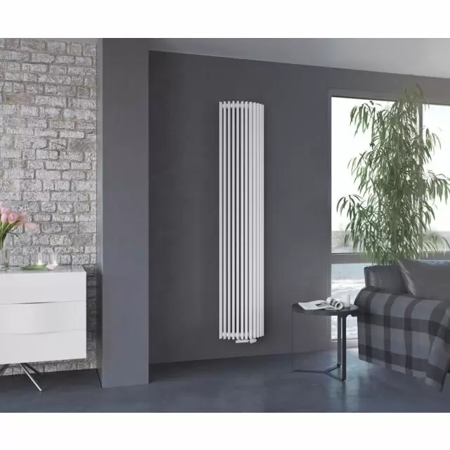 Alt Tag Template: Buy Eucotherm Corus W Single Tube Vertical Designer Radiator White 1800mm H x 340mm W by Eucotherm for only £396.51 in 2500 to 3000 BTUs Radiators, Vertical Designer Radiators at Main Website Store, Main Website. Shop Now