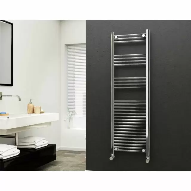 Alt Tag Template: Buy Eastgate 22mm Steel Straight Chrome Heated Towel Rail 1600mm H x 500mm W - Central Heating, 2484 BTUs by Eastgate for only £180.29 in 1500 to 2000 BTUs Towel Rails at Main Website Store, Main Website. Shop Now