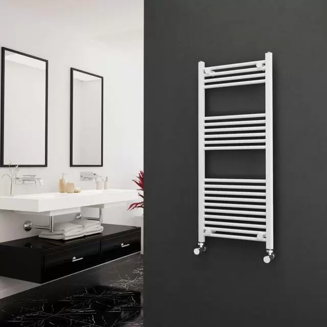 Alt Tag Template: Buy Eastgate 22mm Steel Straight White Heated Towel Rail 1200mm H x 500mm W - Central Heating by Eastgate for only £93.59 in 2000 to 2500 BTUs Towel Rails at Main Website Store, Main Website. Shop Now