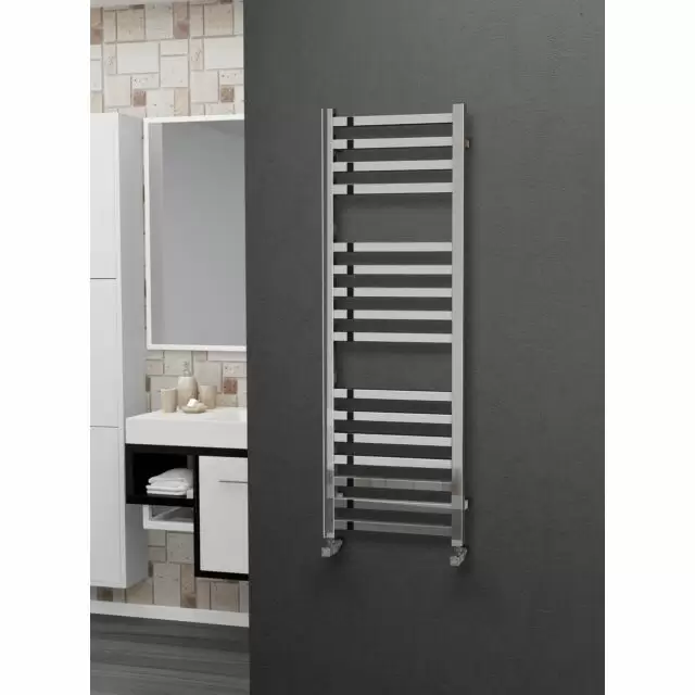 Alt Tag Template: Buy Eastgate 304 Square Polished Stainless Steel Heated Towel Rail 1200mm x 400mm - Electric Only - Standard - 1858BTU's by Eastgate for only £464.17 in Electric Standard Designer Towel Rails, Eastgate Heated Towel Rails, Eastgate 304 Square Stainless Steel Heated Towel Rails at Main Website Store, Main Website. Shop Now
