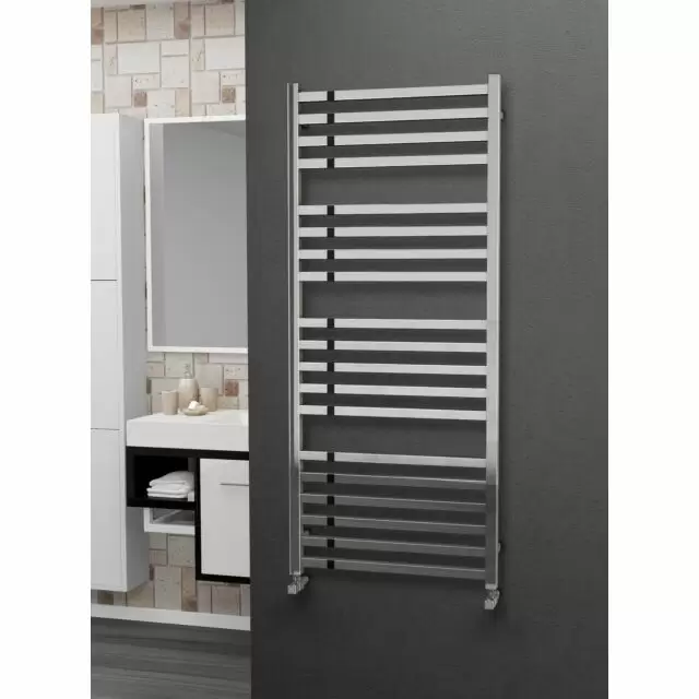 Alt Tag Template: Buy Eastgate 304 Square Polished Stainless Steel Heated Towel Rail 1400mm x 600mm - Dual Fuel - Thermostatic - 2945BTU's by Eastgate for only £662.14 in Dual Fuel Thermostatic Towel Rails, Eastgate Heated Towel Rails, Eastgate 304 Square Stainless Steel Heated Towel Rails at Main Website Store, Main Website. Shop Now