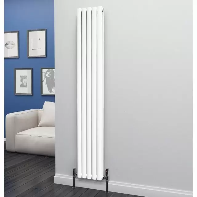 Alt Tag Template: Buy Eastgate Eclipse Steel White Vertical Designer Radiator 1800mm H x 290mm W Double Panel - Central Heating by Eastgate for only £237.88 in Radiators, Designer Radiators, 3000 to 3500 BTUs Radiators, Vertical Designer Radiators, White Vertical Designer Radiators at Main Website Store, Main Website. Shop Now