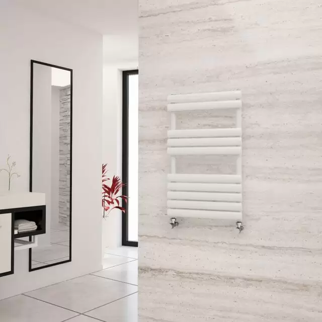 Alt Tag Template: Buy Eastgate Eclipse White Designer Towel Rail 825mm H x 500mm W - Central Heating by Eastgate for only £125.18 in 0 to 1500 BTUs Towel Rail at Main Website Store, Main Website. Shop Now