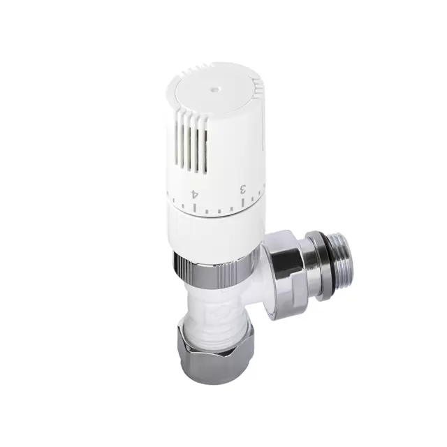 Alt Tag Template: Buy Eastgate Kingston TRV Straight Tradational Radiator Valve White by Eastgate for only £70.34 in Thermostatic Radiator Valves, Radiator Valves, Towel Rail Valves, Valve Packs, White Radiator Valves at Main Website Store, Main Website. Shop Now
