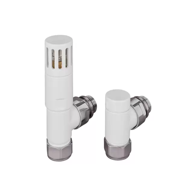 Alt Tag Template: Buy Eastgate Pistol TRV Thermostatic Radiator Valve Angled White by Eastgate for only £161.03 in Thermostatic Radiator Valves, Radiator Valves, Towel Rail Valves, Valve Packs, White Radiator Valves at Main Website Store, Main Website. Shop Now