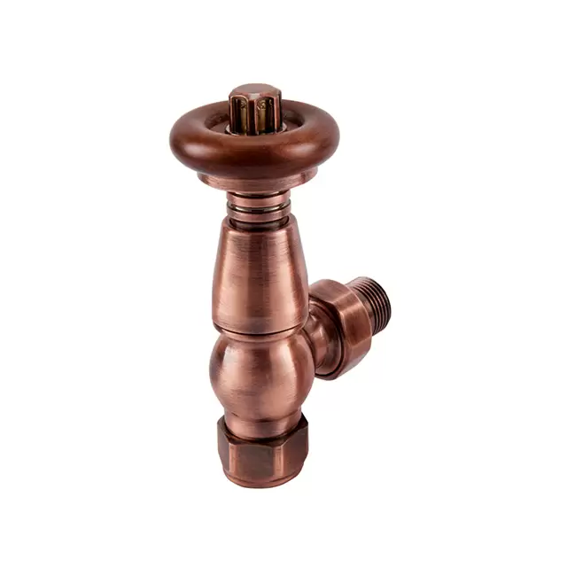 Alt Tag Template: Buy Eastgate Vintage TRV Angled Tradational Radiator Valve Antique Copper/Walnut Top by Eastgate for only £173.82 in Thermostatic Radiator Valves, Radiator Valves, Towel Rail Valves, Valve Packs at Main Website Store, Main Website. Shop Now