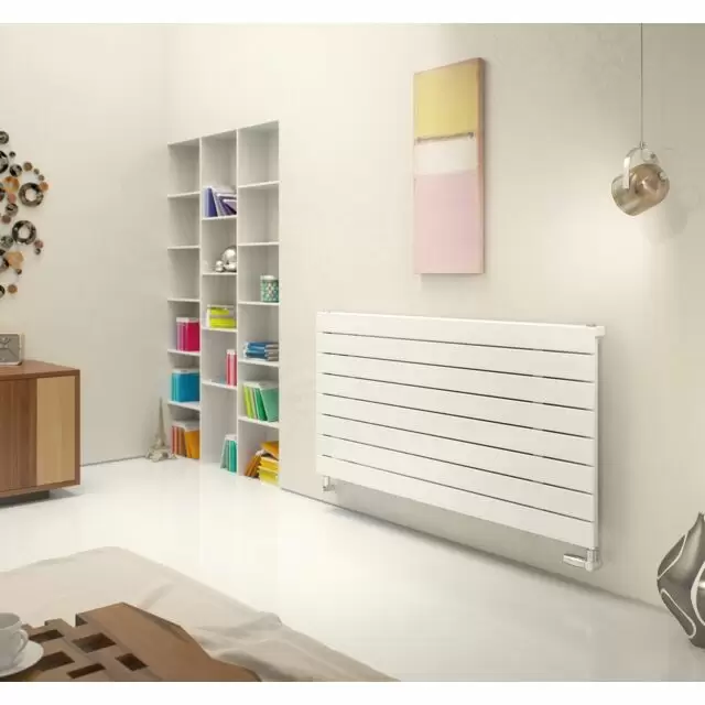 Alt Tag Template: Buy Eucotherm Mars DELUXE DUO Flat Panel Horizontal Designer Radiator White 595mm H x 1200mm W by Eucotherm for only £500.66 in Radiators, Designer Radiators, Horizontal Designer Radiators, 4000 to 4500 BTUs Radiators, White Horizontal Designer Radiators at Main Website Store, Main Website. Shop Now